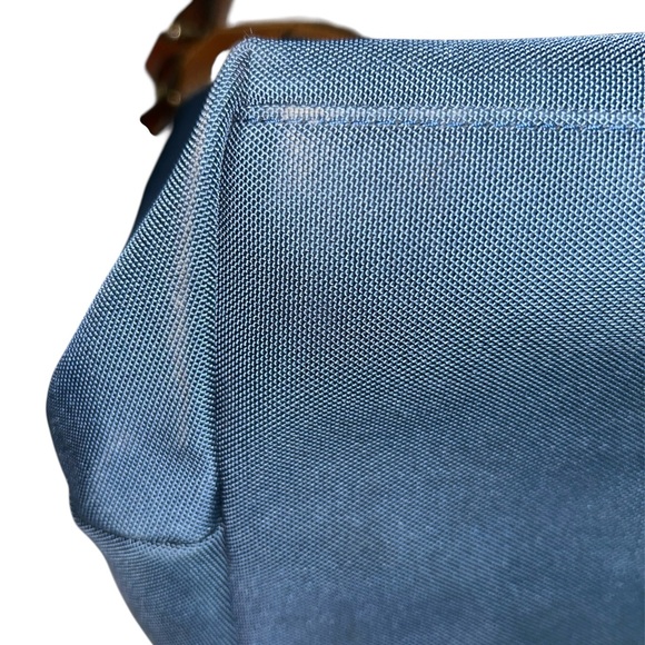 Dooney & Bourke Navy and Tan Hobo Bag - Picture 10 of 10